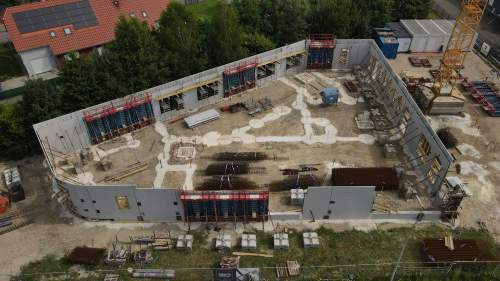 Dicker - entreprise de constructions Alsace - Gros oeuvre - Pharmacie de Boofzheim