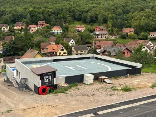 Cave viticole - Domaine Bohn - Ficker - entreprise de constructions Alsace - Gros oeuvre