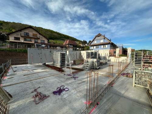 Cave viticole - Domaine Bohn - Ficker - entreprise de constructions Alsace - Gros oeuvre